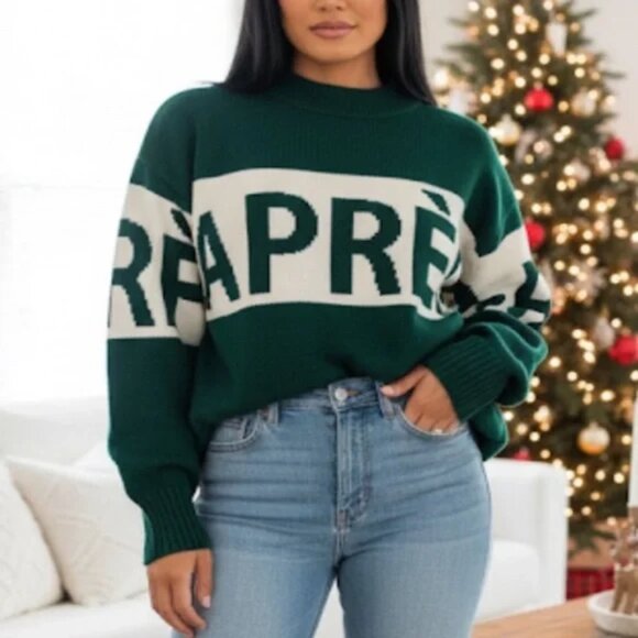 Alp N Rock Apres Ski Sweater in Green XL NWOT - Picture 1 of 3